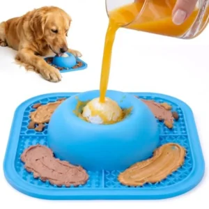 Slow Feeder Dog Bowls & Lick Mat