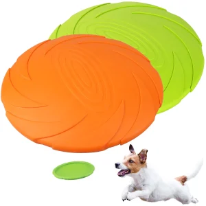 Dog Flying Disc, 2 Pack, 7 Inch