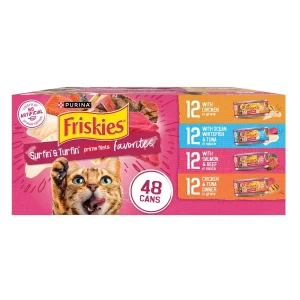 Purina Friskies Surfing' and Turfan' Variety Pack,