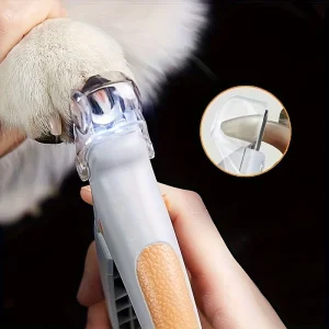 Professional Pet Nail Clipper Scissors With LED Light