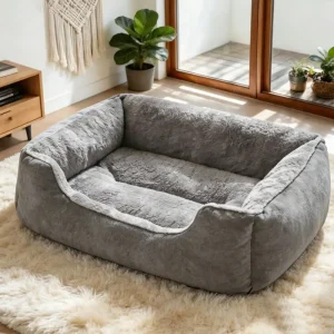 Dog Bed – Washable, Waterproof, Non-Skid, Removable Cover